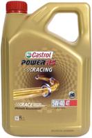 Castrol Olie Power RS Racing 4T 5W-40 fles à 4 liter - thumbnail