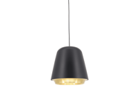 Artdelight Design hanglamp Santiago Ø 35cm zwart met goud HL 324 ZW-GO - thumbnail