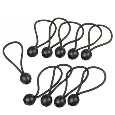 Nature band elastisch met kogelstoppers