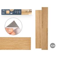 Lijmen GiftDecor Parquet Beige 24 Stuks