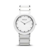 Bering 11435-754 Ceramic White Silver