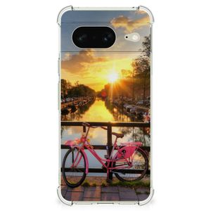 Google Pixel 8 Telefoonhoesje met valbescherming Amsterdamse Grachten