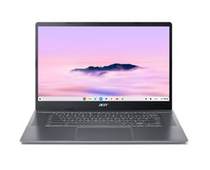 Acer Chromebook Plus 515 CB515-2H-32UH Intel® Core™ i3 i3-1315U 39,6 cm (15.6") Full HD 8 GB LPDDR5x-SDRAM 128 GB SSD Wi-Fi 6E (802.11ax) ChromeOS Grijs