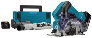 Makita DCC500RTJ | diamantsnijder | Droog | 125 mm | 18V | 5,0Ah Li-ion | Set | in Mbox