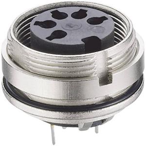 Lumberg 0307 08 DIN-connector Bus, inbouw verticaal Aantal polen: 8 Zilver 1 stuk(s)