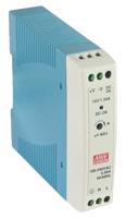 Mean Well MDR-20-24 DIN-rail netvoeding 24 V/DC 1 A 24 W Aantal uitgangen: 1 x Inhoud: 1 stuk(s) - thumbnail