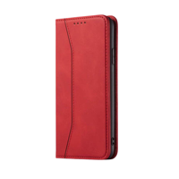 iPhone 16 Pro hoesje - Bookcase - Pasjeshouder - Portemonnee - Kunstleer - Rood