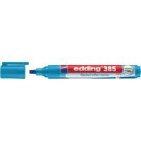Viltstift edding 385 flipover penseel lichtblauw | 10 stuks