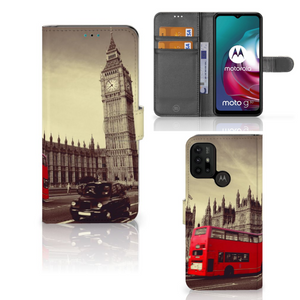 Motorola Moto G10 | G20 | G30 Flip Cover Londen