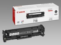 Canon CRG-718 Bk tonercartridge 1 stuk(s) Origineel Zwart - thumbnail