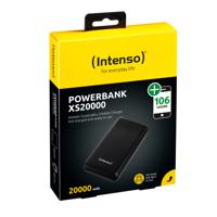 Intenso XS20000 Powerbank 20000 mAh LiPo Zwart Statusweergave - thumbnail