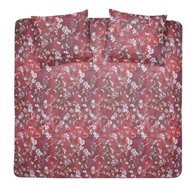 Damai Missandei dekbedovertrek - 2-persoons (200x200/220 cm + 2 slopen) - Katoen - Red Damai Missandei dekbedovertrek - 2-persoons (200x200/220 cm + 2 slopen) - Katoen - Red