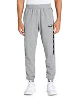 PUMA ESS+ Tape sweatpants TR cl|sportbroek voor heren, medium gray heather, M
