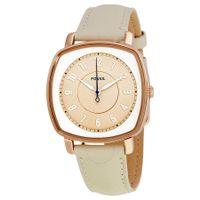 Horlogeband Fossil ES3997 Leder Beige 18mm - thumbnail