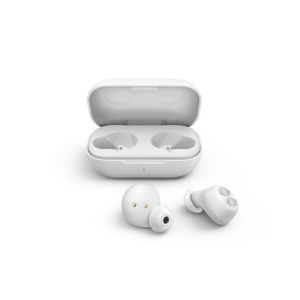 Thomson WEAR7701 In Ear oordopjes Bluetooth Wit Headset, Touchbesturing, Waterafstotend