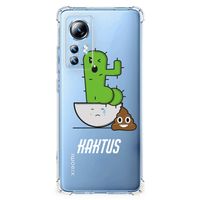 Xiaomi 12 Lite Stevig Bumper Hoesje Cactus Poo