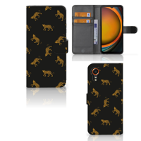 Telefoonhoesje met Pasjes voor Samsung Galaxy Xcover 7 Leopards