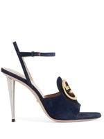 Gucci sandales Blondie à talon haut - Bleu