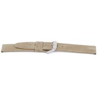 Horlogeband Universeel F850 Leder Beige 18mm