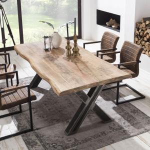 Artistiq Boomstam Eettafel Jheri Mangohout - Bruin