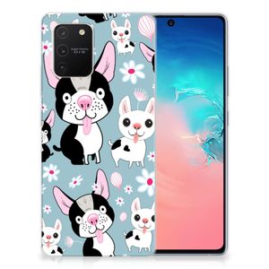 Samsung Galaxy S10 Lite TPU Hoesje Hondjes