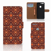 Google Pixel XL Telefoon Hoesje Batik Brown