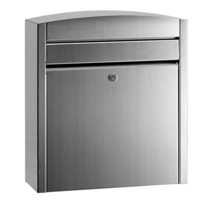 Brievenbus System roestvaststaal. Een postkast voor vrijstaande of wandmontage. Brievenbus System roestvaststaal. Een postkast voor vrijstaande of wandmontage.