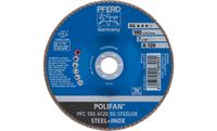 PFERD 67712185 PFC 180 A 120 SG STEELOX Lamellenschijf Diameter 180 mm Boordiameter 22.23 mm RVS, Staal 10 stuk(s) - thumbnail