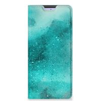 Bookcase Xiaomi Redmi Note 10 Pro Painting Blue - thumbnail