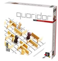 999 Games breinbreker Quoridor Mini karton/hout 25 delig