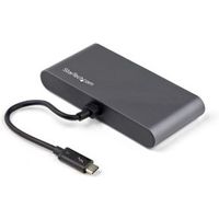 StarTech.com TB3DKM2HDL notebook dock & poortreplicator Bedraad Thunderbolt 3 Grijs