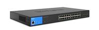 24-poorts beheerde Gigabit PoE+-schakelaar met 4 10G SFP+ Uplinks 410W TAA Volgzame LGS328MPC