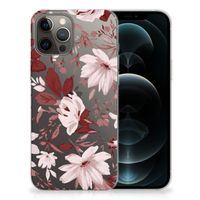 Hoesje maken iPhone 12 Pro Max Watercolor Flowers - thumbnail