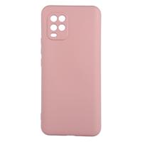 Shop4 - Xiaomi Mi 10 Lite 5G Hoesje - Zachte Back Case Mat Licht Roze