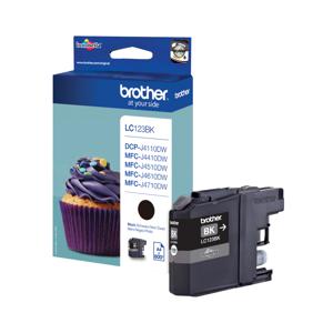 Brother LC-123BK inktcartridge 1 stuk(s) Origineel Zwart