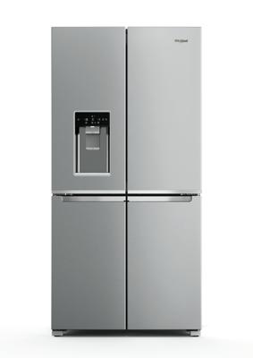 Whirlpool WQ9I MO1L amerikaanse koelkast Vrijstaand 554 l F Roestvrijstaal