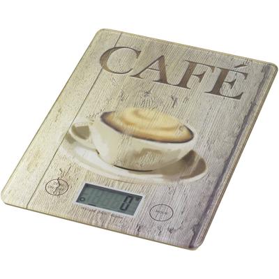 Wenko Keukenweegschaal Café 14 X 19,5 Cm Glas Bruin