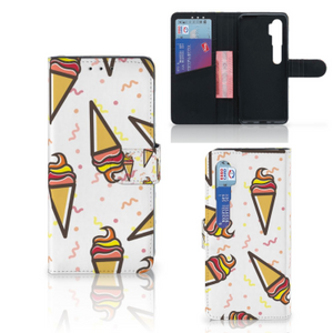 Xiaomi Mi Note 10 Pro Book Cover Icecream