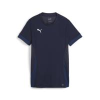 PUMA teamGOAL Voetbalshirt Dames Donkerblauw Wit