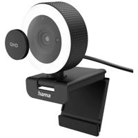 Hama C-800 Pro webcam 4 MP 2560 x 1440 Pixels USB 2.0 Zwart - thumbnail