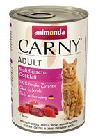 animonda Carny Adult kattenvoer, nat voer voor volwassen katten, multivleescocktail, 6 x 400 g