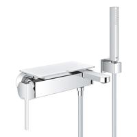 GROHE Plus badkraan met omstel met koppelingen met douchegarnituur chroom 33547003