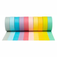 Colorations Washi Tape Pastel Kleuren, Set van 10