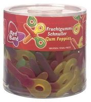 Red Band Red Band Silo Winegum Sleutels 100 Stuks 1200 Gram - thumbnail