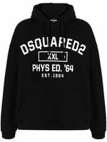 DSQUARED2 hoodie à logo imprimé - Noir