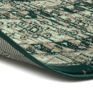 Interieur05 Vloerkleed Vintage Aila Groen Rond 120cm