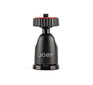 Joby BallHead 1K statiefkop Zwart, Rood Acrylonitrielbutadieenstyreen (ABS), Aluminium, Veerstaal, Staal, Thermoplastische elastomeer (TPE) 1/4" bal