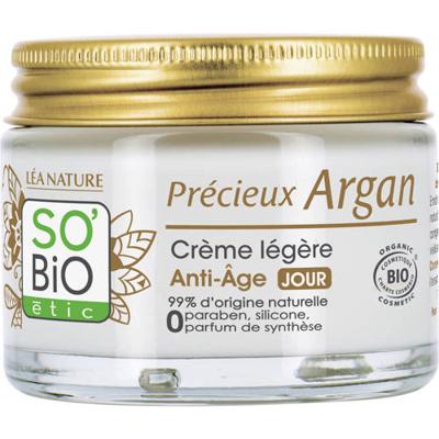 SO'BiO étic SO'BiO étic Précieux Argan Anti-Aging dagcreme SO'BiO étic SO'BiO étic Précieux Argan Anti-Aging dagcreme