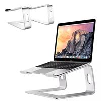 Universele aluminium Laptop Standaard/Geschikt voor MacBook Standaard - Zilver