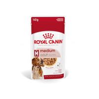 ROYAL CANIN SHN Medium Adult in Sauce - nat voedsel voor volwassen honden - 10 x 140 g